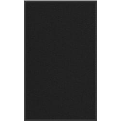 Vidaxl - Paillasson noir 90x150 cm