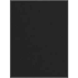 Vidaxl - Paillasson Noir 80x120 cm