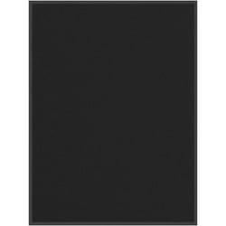 Vidaxl - Paillasson noir 90x120 cm