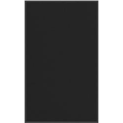 Vidaxl - Paillasson noir 90x150 cm