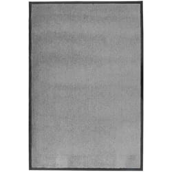 Vidaxl - Paillasson gris 60x90 cm