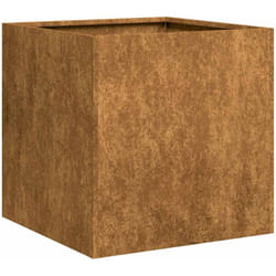 Vidaxl - Jardinière rouillé 40x40x40 cm acier inoxydable
