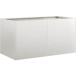Vidaxl - Jardinière 80x40x40 cm acier inoxydable