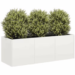 Améliorez vos espaces extérieurs avec cette élégante jardinière, parfaite pour les jardins, les balcons et les patios. Matéri ...