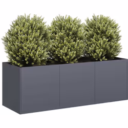 Améliorez vos espaces extérieurs avec cette élégante jardinière, parfaite pour les jardins, les balcons et les patios. Matéri ...