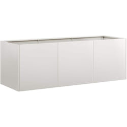 Vidaxl - Jardinière 120x40x40 cm acier inoxydable