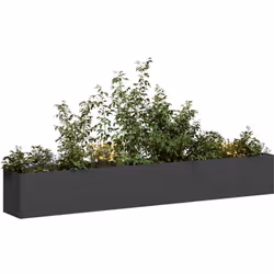 Améliorez vos espaces extérieurs avec cette élégante jardinière, parfaite pour les jardins, les balcons et les patios. Matéri ...