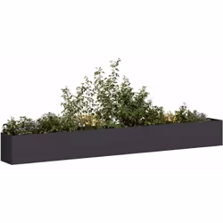 Améliorez vos espaces extérieurs avec cette élégante jardinière, parfaite pour les jardins, les balcons et les patios. Matéri ...