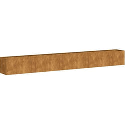 Vidaxl - Jardinière rouillé 360x40x40 cm acier inoxydable