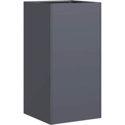 Vidaxl - Jardinière anthracite 40x40x80 cm acier laminé à froid