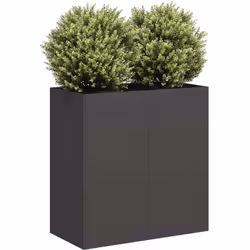 Améliorez vos espaces extérieurs avec cette élégante jardinière, parfaite pour les jardins, les balcons et les patios. Matéri ...