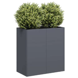 Vidaxl vidaXL Jardinière 80x40x80 cm - Anthracite