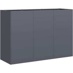 Vidaxl - Jardinière anthracite 120x40x80 cm acier laminé à froid