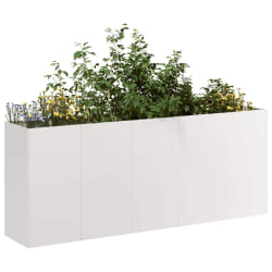 VidaXL Jardinière Inox - 200x40x80 cm