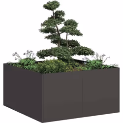 Améliorez vos espaces extérieurs avec cette élégante jardinière, parfaite pour les jardins, les balcons et les patios. Matéri ...
