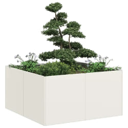 vidaXL Jardinière 80x80x40 cm - Acier Laminé à Froid