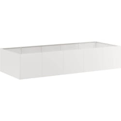 Jardinière 200x80x40 Cm Acier Inoxydable Vidaxl