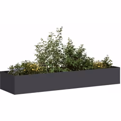 Améliorez vos espaces extérieurs avec cette élégante jardinière, parfaite pour les jardins, les balcons et les patios. Matéri ...