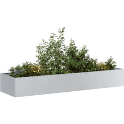 Vidaxl - Jardinière 280x80x40 cm acier galvanisé