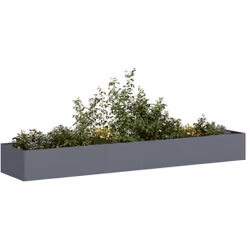 Améliorez vos espaces extérieurs avec cette élégante jardinière, parfaite pour les jardins, les balcons et les patios. Matéri ...