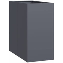 Jardinière anthracite 40x80x80 cm acier vidaXL