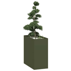 vidaXL Jardinière Vert Olive