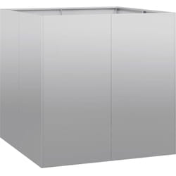 Vidaxl - Jardinière 80x80x80 cm acier galvanisé
