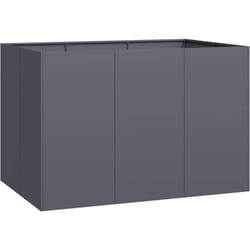 Vidaxl - Jardinière anthracite 120x80x80 cm acier