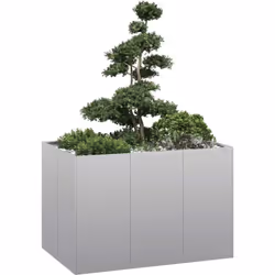 Améliorez vos espaces extérieurs avec cette élégante jardinière, parfaite pour les jardins, les balcons et les patios. Matéri ...