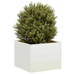vidaXL Jardinière 40x40x30 cm - Blanc
