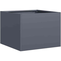Jardinière anthracite 40x40x30 cm acier vidaXL