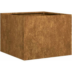 Vidaxl - Jardinière rouillé 40x40x30 cm acier inoxydable