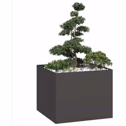 Améliorez vos espaces extérieurs avec cette élégante jardinière, parfaite pour les jardins, les balcons et les patios. Matéri ...