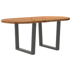 VidaXL 3328212 table de cuisine et de salle à manger Forme ovale