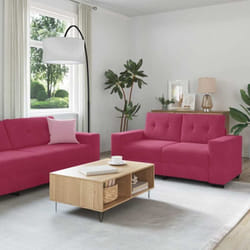 Vidaxl - Ensemble de Canapés 2 pcs Rouge bordeaux 221 x 78 x 80 cm