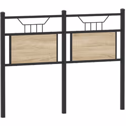 Cette tête de lit élégante donne à votre cadre de lit un aspect complet et s'adapte à n'importe quelle chambre à coucher. Mat ...