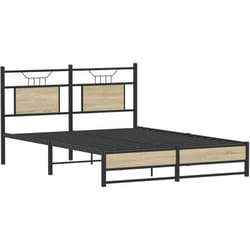 Cadre De Lit Sans Matelas Chêne Sonoma 140x200 Cm Vidaxl