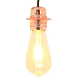 Vidaxl - Douilles de lampe 2 pcs bronze or rose E27