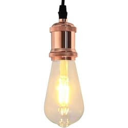 Vidaxl - Douilles de lampe 2 pcs bronze or rose E27