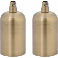 Ces supports de lampe seraient un excellent ajout à n'importe quelle pièce élégante avec une ampoule vintage exposée et ajout ...