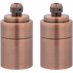 Ces supports de lampe seraient un excellent ajout à n'importe quelle pièce élégante avec une ampoule vintage exposée et ajout ...