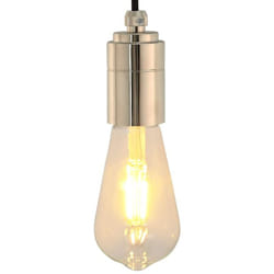 Vidaxl - Douilles de lampe 2 pcs nickel satiné E27