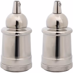 Ces supports de lampe seraient un excellent ajout à n'importe quelle pièce élégante avec une ampoule vintage exposée et ajout ...