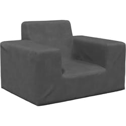 Canapé pour enfants Anthracite Peluche douce Vidaxl