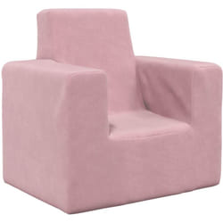 Vidaxl - Canapé pour enfants Rose Peluche douce