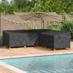 vidaXL Housse pour mobilier d'extérieur 270 x 270 x 80 cm