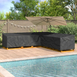 vidaXL Housse pour mobilier d'extérieur 300 x 300 x 80 cm