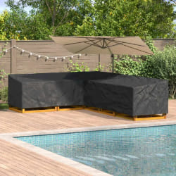 vidaXL Housse pour mobilier d'extérieur 355 x 275 x 80 cm