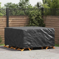 vidaXL Housse pour mobilier d'extérieur Noir 180 x 190 x 85 cm 420D