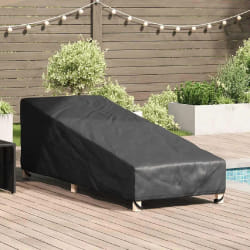 vidaXL Housse de meubles d'extérieur 203 x 81 x 63 cm